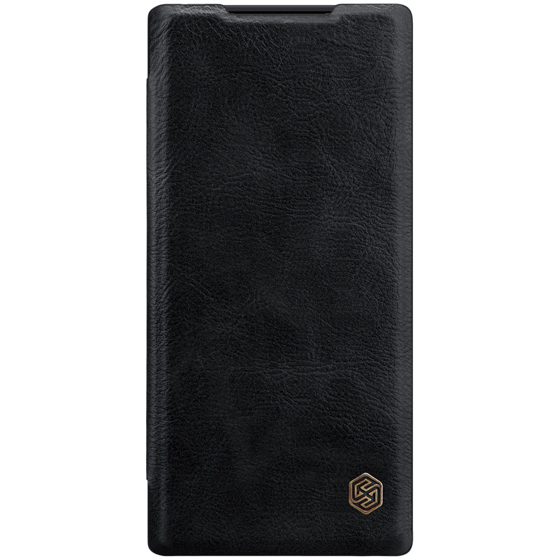 

Кожаный чехол (книжка) Nillkin Qin Series для Samsung Galaxy Note 10 Черный (109624)