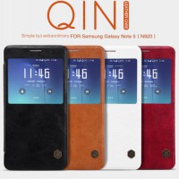 

Кожаный чехол (книжка) Nillkin Qin Series для Samsung Galaxy Note 5