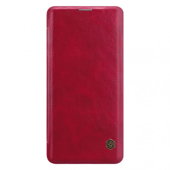 

Кожаный чехол (книжка) Nillkin Qin Series для Samsung Galaxy S10 Красный (98839)
