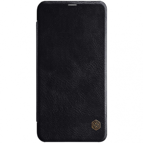

Кожаный чехол (книжка) Nillkin Qin Series для Xiaomi Mi 9 Черный (100153)