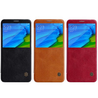 

Кожаный чехол (книжка) Nillkin Qin Series для Xiaomi Redmi Note 5 Pro / Note 5 (DC)