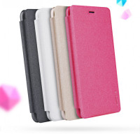 

Кожаный чехол (книжка) Nillkin Sparkle Series для Huawei P10 Lite
