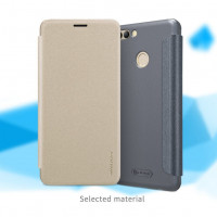 

Кожаный чехол (книжка) Nillkin Sparkle Series для Huawei Enjoy 8 Plus
