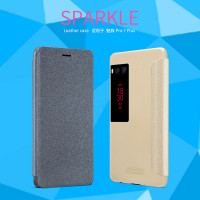 

Кожаный чехол (книжка) Nillkin Sparkle Series для Meizu Pro 7 Plus