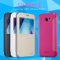 

Кожаный чехол (книжка) Nillkin Sparkle Series для Samsung A520 Galaxy A5 (2017)