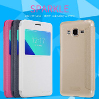 

Кожаный чехол (книжка) Nillkin Sparkle Series для Samsung G532F Galaxy J2 Prime (2016)