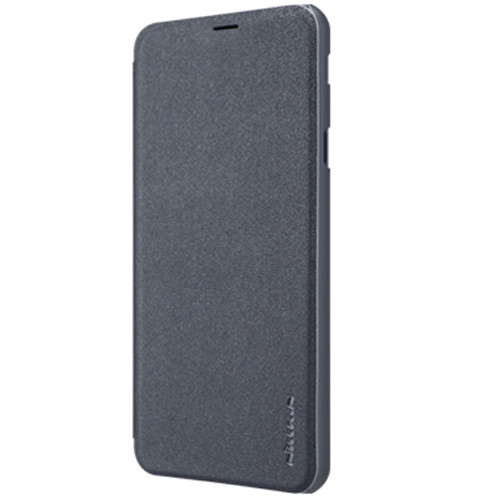 

Кожаный чехол (книжка) Nillkin Sparkle Series для Samsung Galaxy J4+ (2018) Черный (94756)