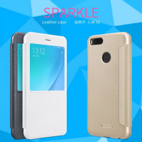 

Кожаный чехол (книжка) Nillkin Sparkle Series для Xiaomi Mi A1 / Mi 5X