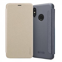 

Кожаный чехол (книжка) Nillkin Sparkle Series для Xiaomi Mi 8 SE