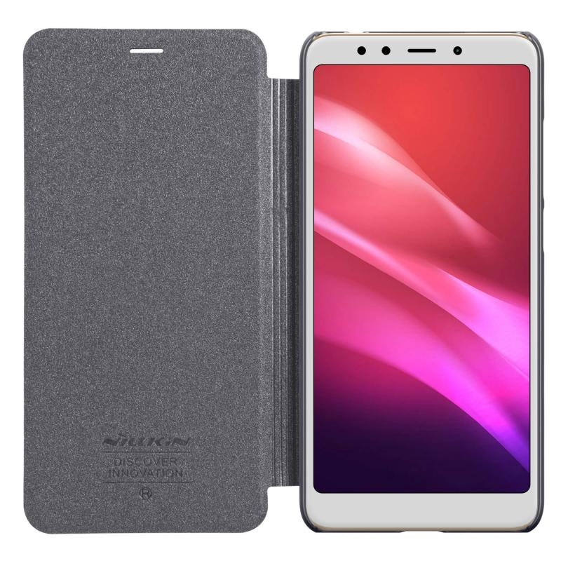 Кожаный чехол (книжка) Nillkin Sparkle Series для Xiaomi Redmi 5 Plus 