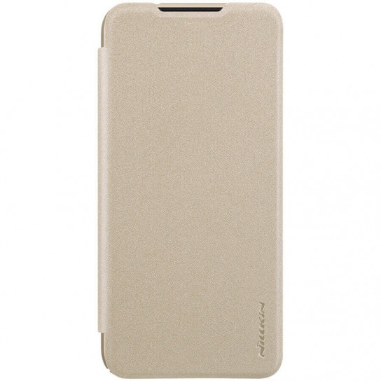 

Кожаный чехол (книжка) Nillkin Sparkle Series для Xiaomi Redmi 7 Золотой (102660)
