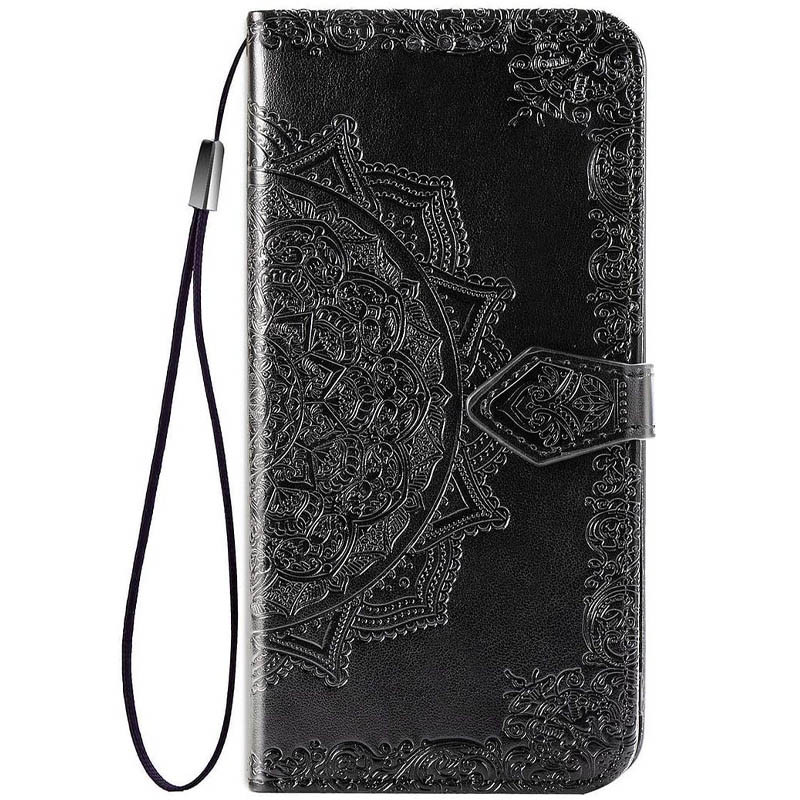 

Кожаный чехол (книжка) Art Case с визитницей для Huawei Y5p Черный (135933)