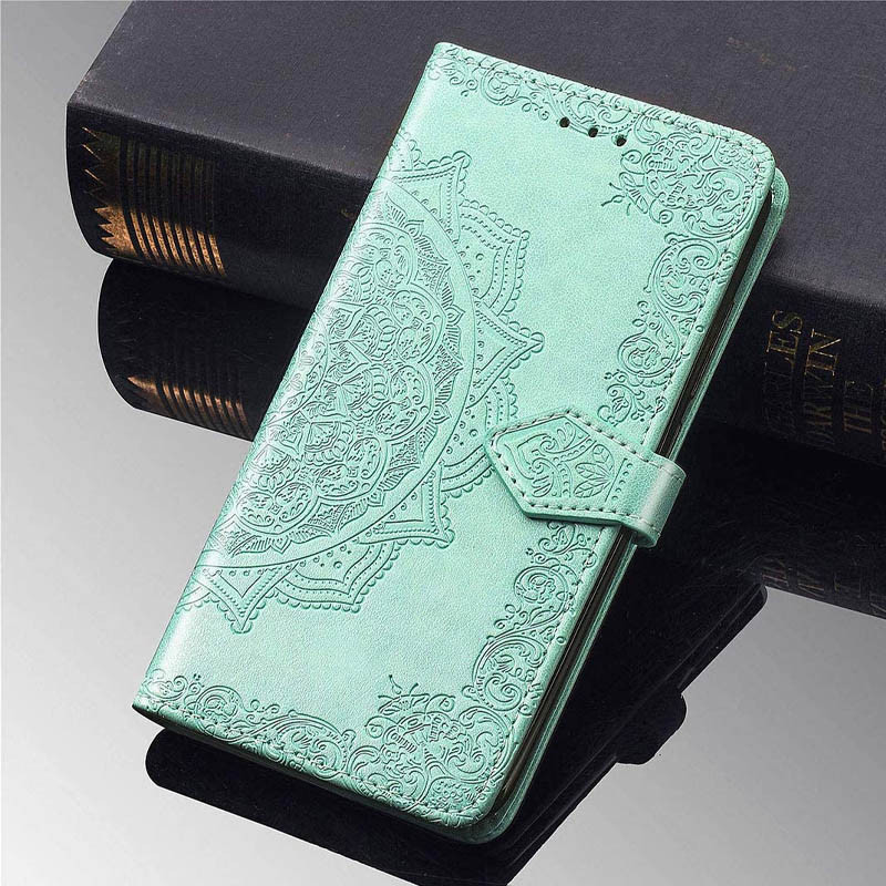 

Кожаный чехол (книжка) Art Case с визитницей для Oppo A72 Бирюзовый (135921)