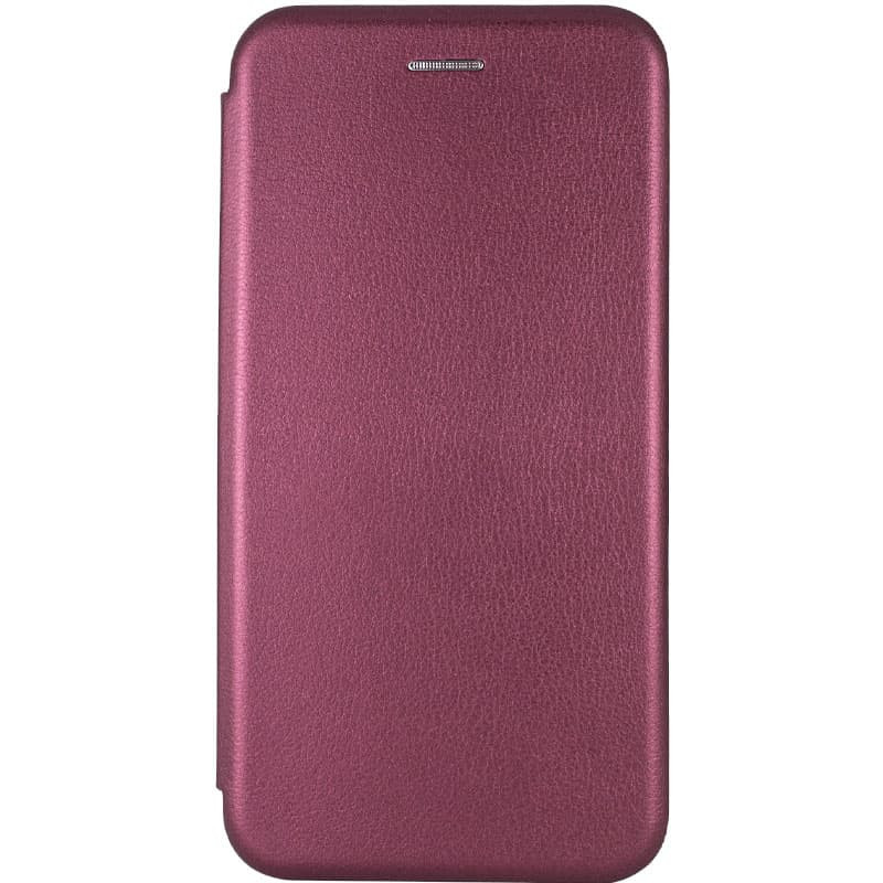 

Шкіряний чохол (книжка) Classy для Huawei Y6p (Бордовий)
