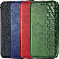 Кожаный чехол книжка GETMAN Cubic (PU) для Oppo A52 / A72 / A92