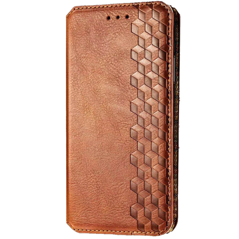 

Кожаный чехол книжка GETMAN Cubic (PU) для Xiaomi Mi Note 10 Lite Коричневый (141277)