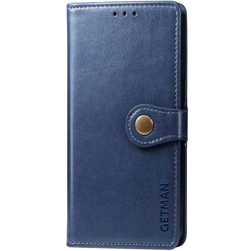 

Кожаный чехол книжка GETMAN Gallant (PU) для Huawei Y6p Синий (138598)
