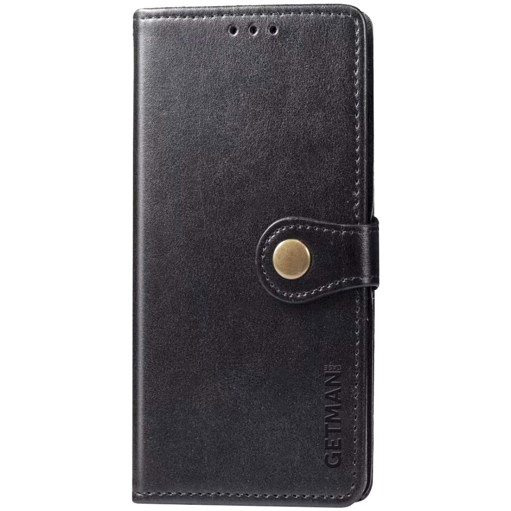 

Кожаный чехол книжка GETMAN Gallant (PU) для Samsung Galaxy A41 Черный (128772)