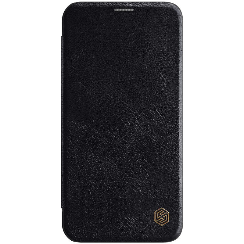 

Кожаный чехол (книжка) Nillkin Qin Series для Apple iPhone 12 Pro Max (6.7") Черный (144314)