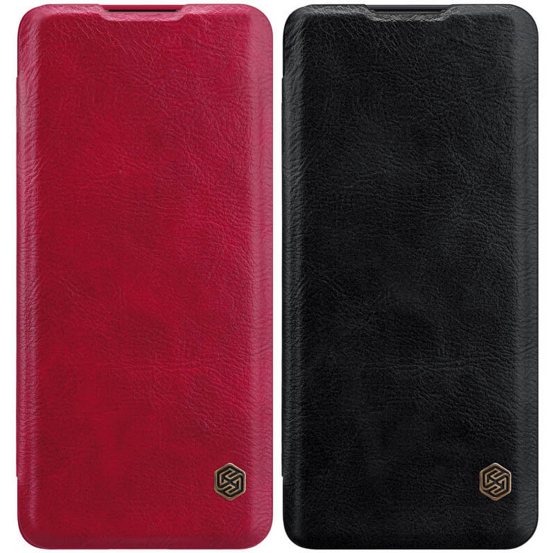 

Кожаный чехол (книжка) Nillkin Qin Series для Huawei P40 Pro (130090)