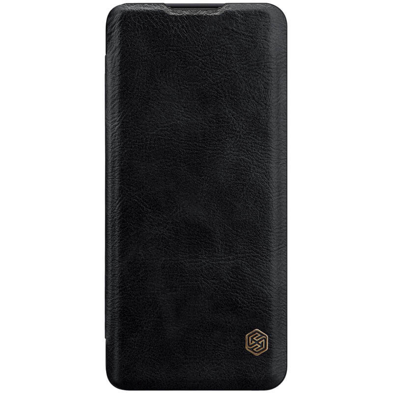 

Кожаный чехол (книжка) Nillkin Qin Series для Huawei P40 Pro Черный (130093)