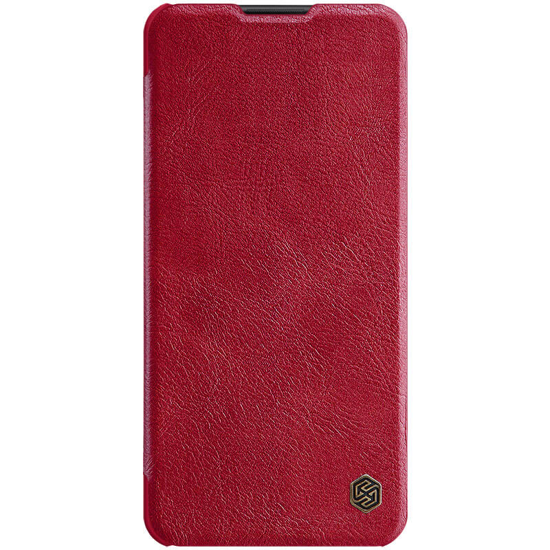 

Кожаный чехол (книжка) Nillkin Qin Series для Samsung Galaxy A21s Красный (134516)