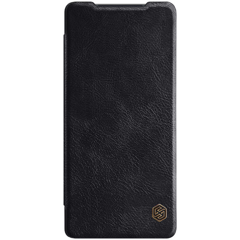 

Кожаный чехол (книжка) Nillkin Qin Series для Samsung Galaxy Note 20 Черный (141126)