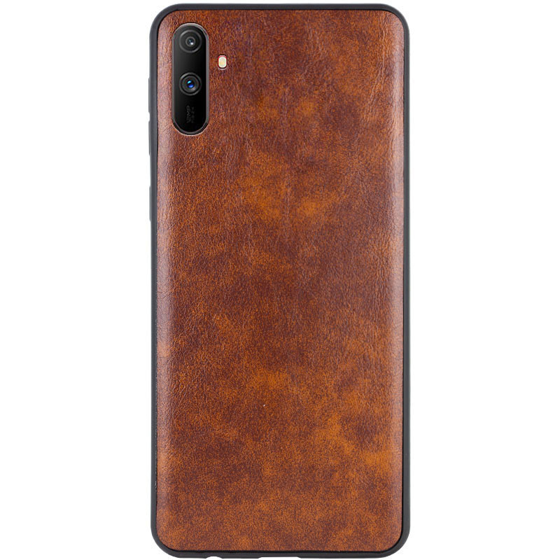 

Кожаный чехол Lava для Realme C3 (dual camera) Светло-коричневый (143570)