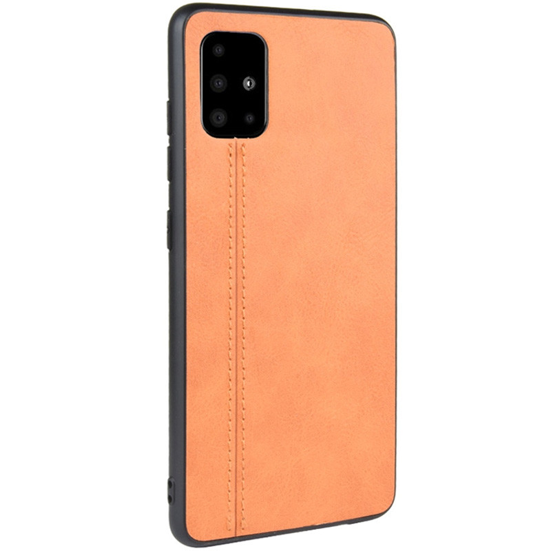 

Кожаный чехол Line для Samsung Galaxy A51 Коричневый (134976)