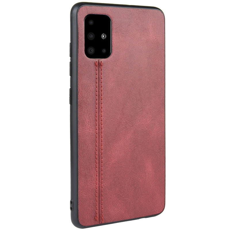 

Кожаный чехол Line для Samsung Galaxy A71 Красный (134982)
