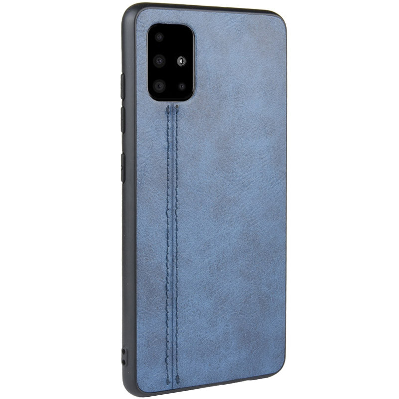 

Кожаный чехол Line для Samsung Galaxy A71 Синий (134983)