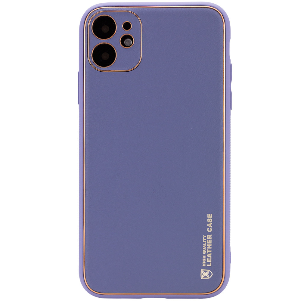 

Кожаный чехол Xshield для Apple iPhone 11 (6.1") Серый / Lavender Gray (142496)
