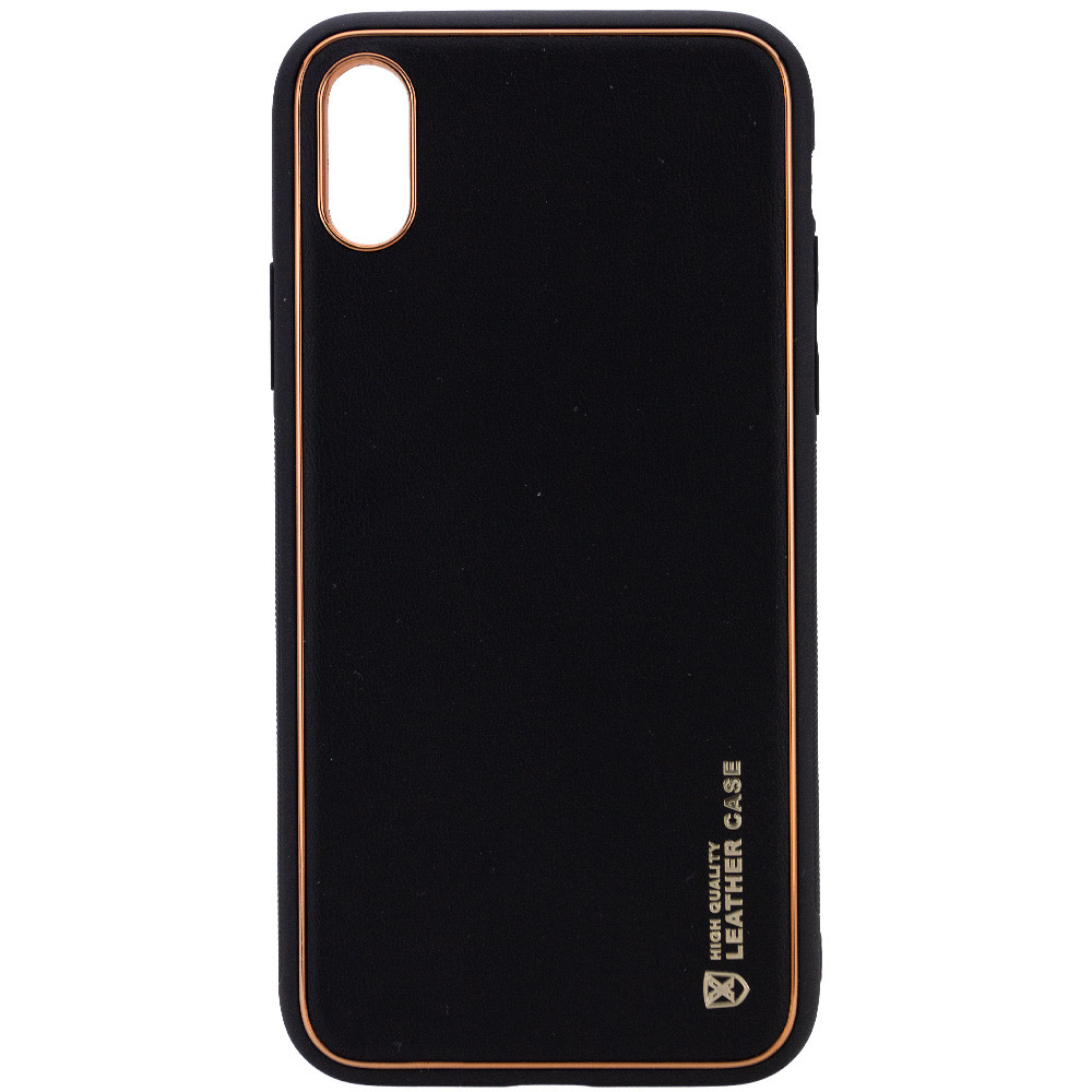 

Кожаный чехол Xshield для Apple iPhone XR (6.1") Черный / Black (142536)