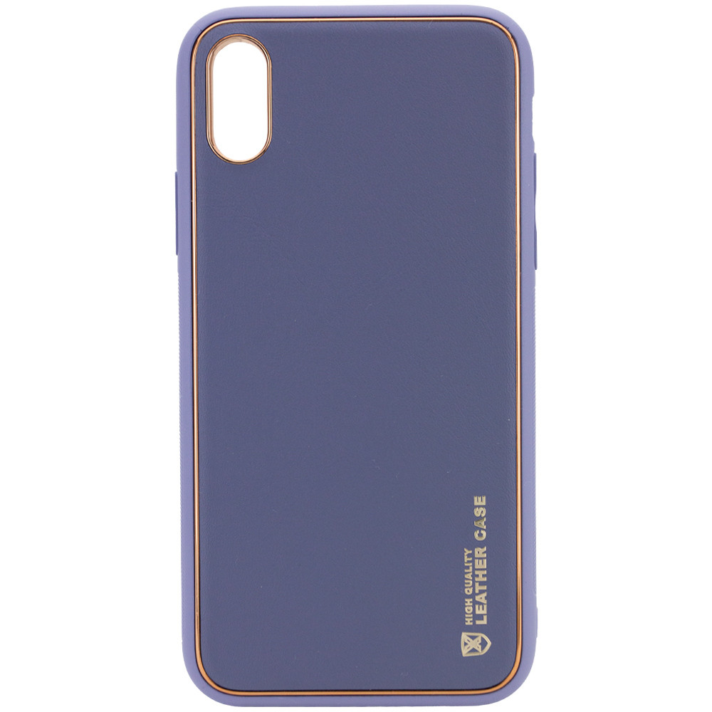 

Кожаный чехол Xshield для Apple iPhone XR (6.1") Серый / Lavender Gray (142535)