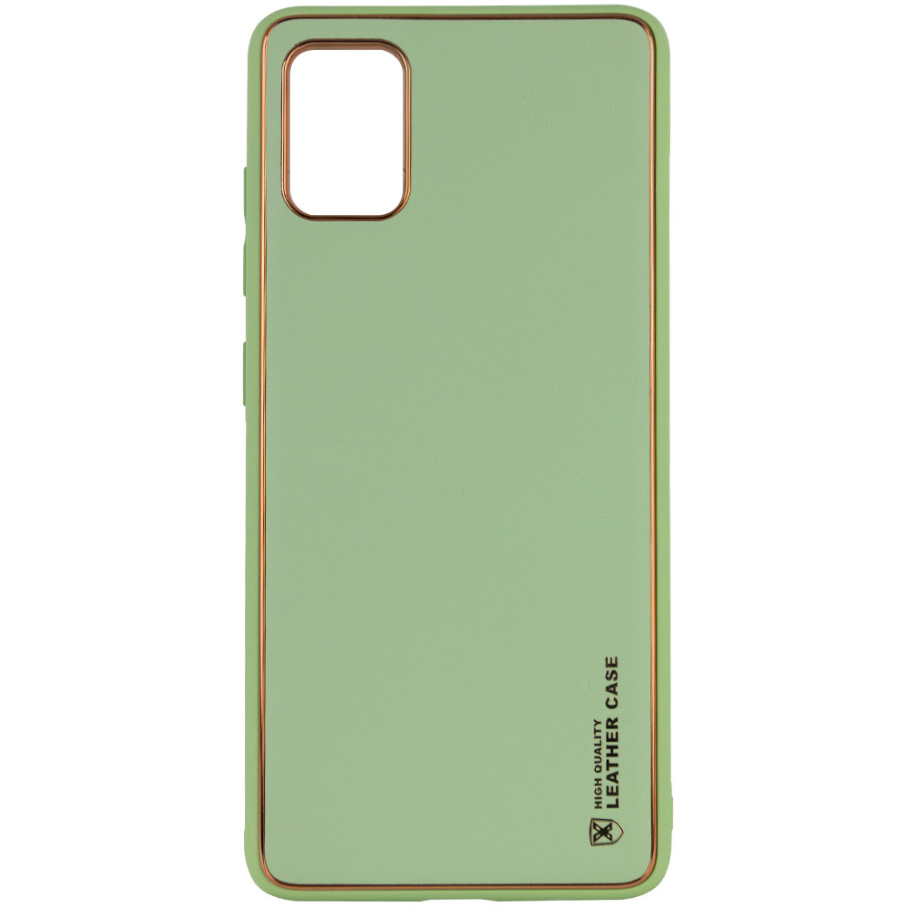 

Кожаный чехол Xshield для Samsung Galaxy A51 Мятный / Mint (143545)