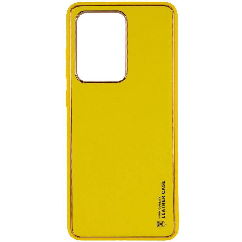 

Кожаный чехол Xshield для Samsung Galaxy S20 Ultra Желтый / Yellow (142570)