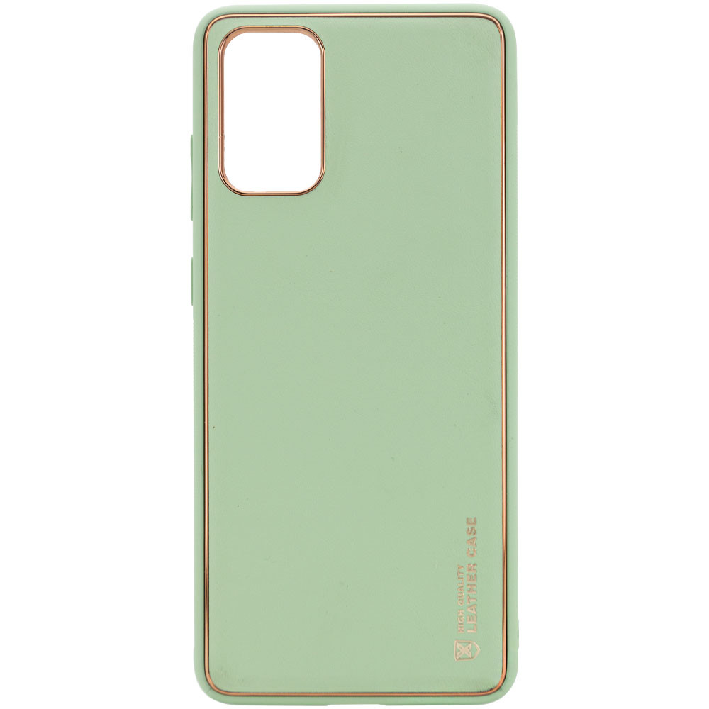 

Кожаный чехол Xshield для Samsung Galaxy S20+ Мятный / Mint (142579)