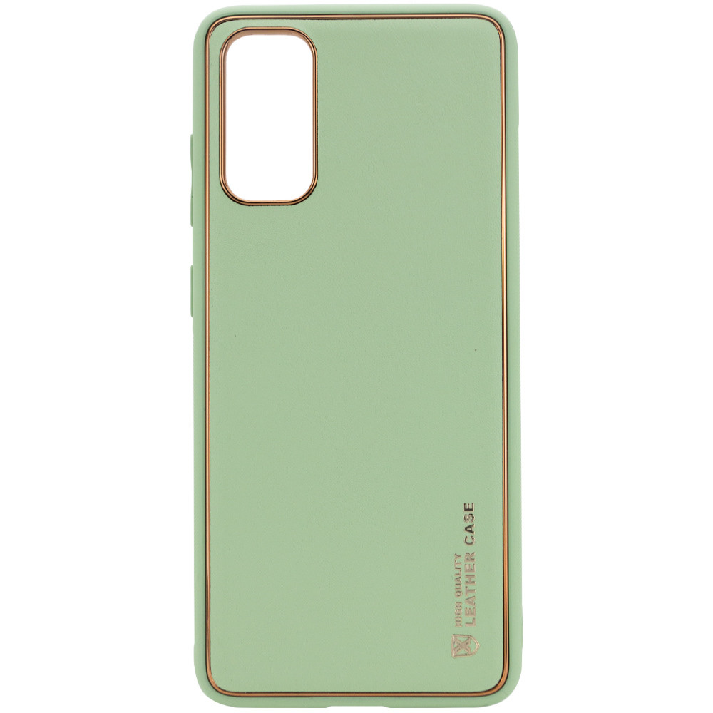 

Кожаный чехол Xshield для Samsung Galaxy S20 Мятный / Mint (142563)
