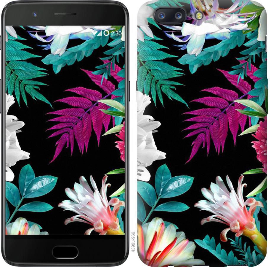 

Чехол на OnePlus 5 Flowers