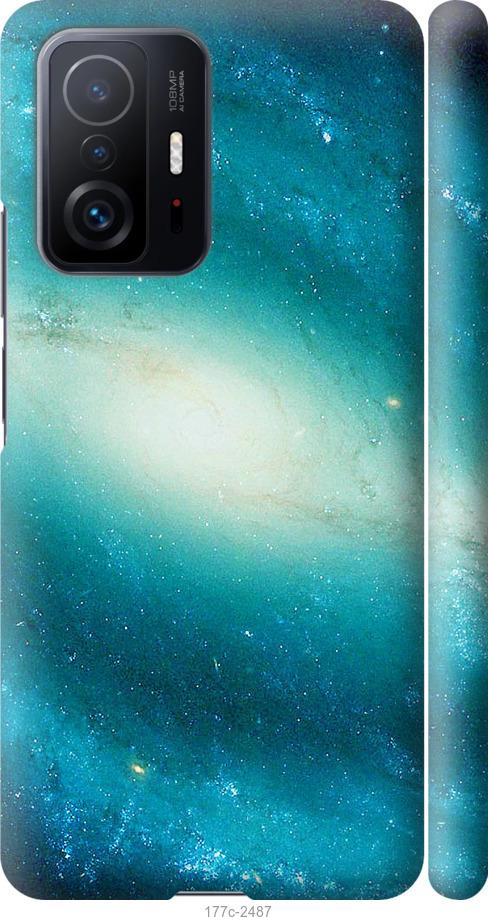 Чехол на Xiaomi 11T Голубая галактика