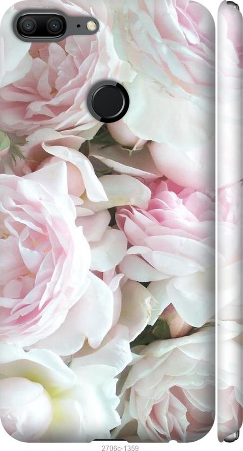 

Чехол на Huawei Honor 9 Lite Пионы v2