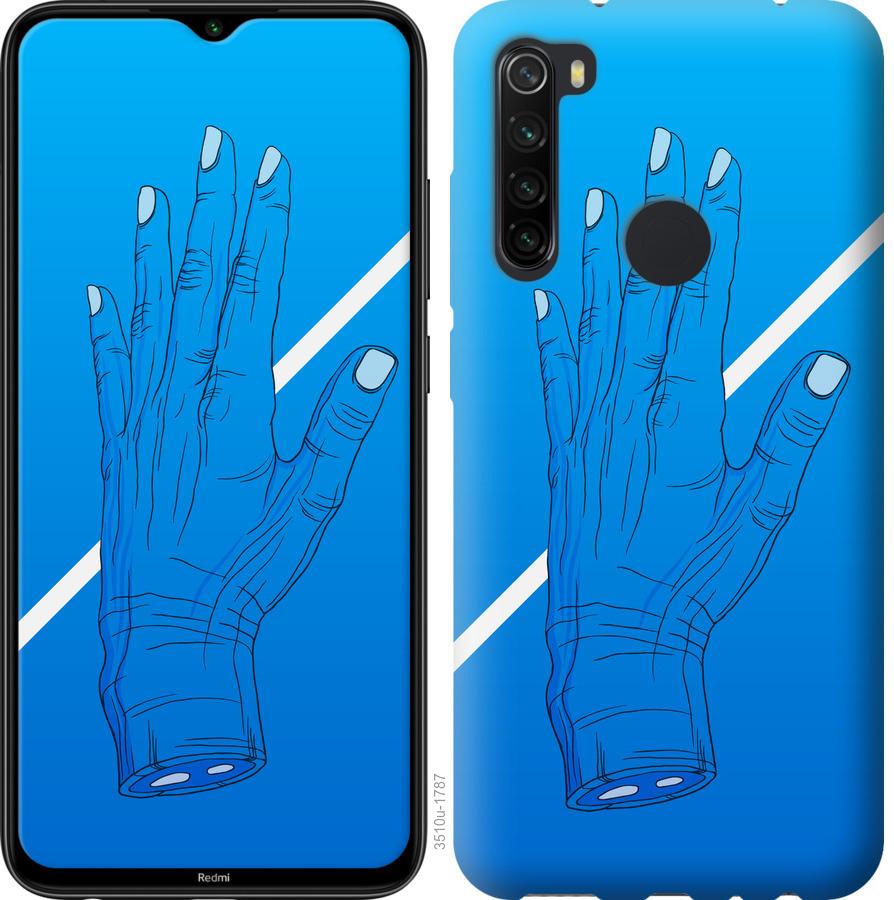 

Чохол на Samsung Galaxy A21 Синій, Рука, Лінія, Градієнт, Зомбі, Глибина