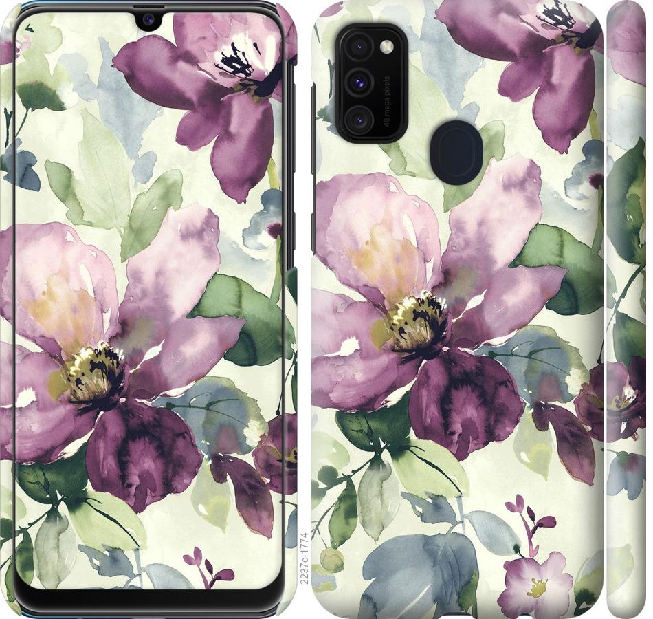 

Чохол на Samsung Galaxy A51 2020 A515F Квіти аквареллю