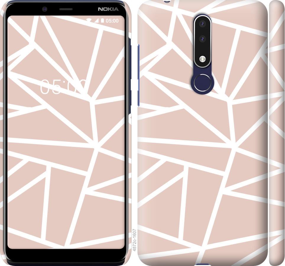 

Чехол на Nokia 3.1 Plus Абстракция 2