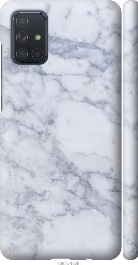 

Чохол на Samsung Galaxy A71 2020 A715F Блакитний мармур