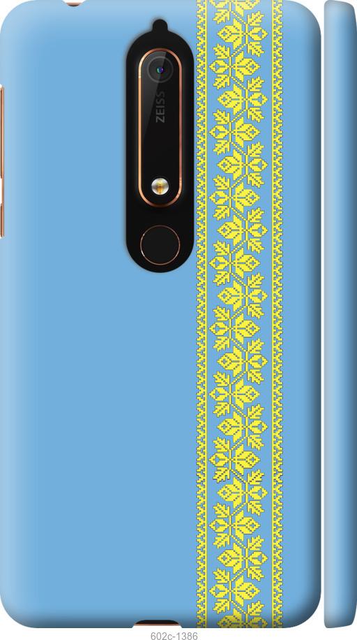 

Чехол на Nokia 6 2018 Вышиванка 33