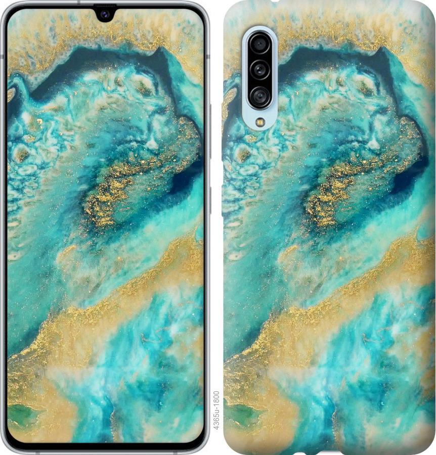 

Чохол на Samsung Galaxy A90 5G Green marble
