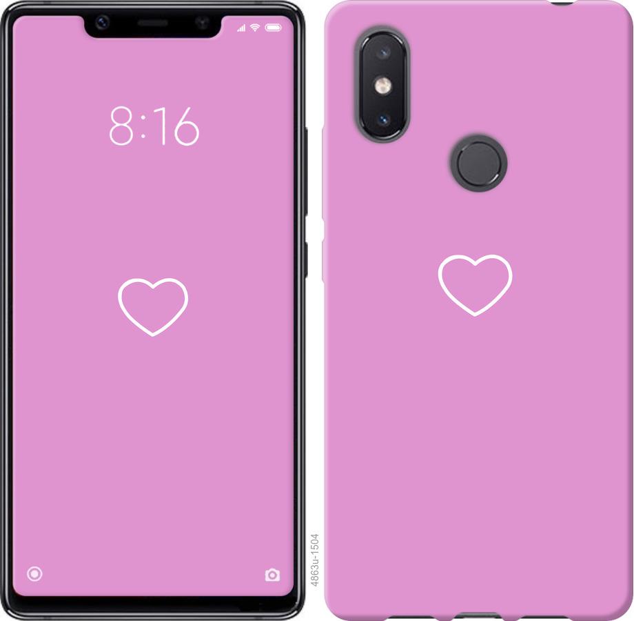 

Чохол на Xiaomi Mi8 SE серце 2