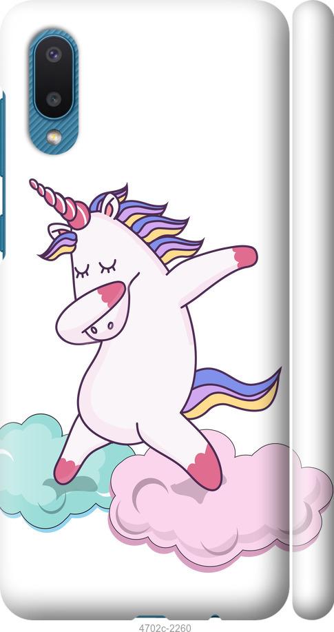 

Чехол на Samsung Galaxy A02 A022G Единорог