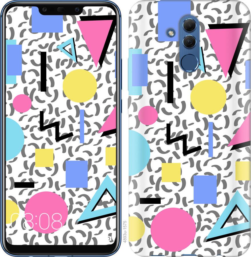 

Чехол на Huawei Mate 20 Lite Color shapes